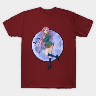 Rosario + Vampire - Outer Moka T-Shirt